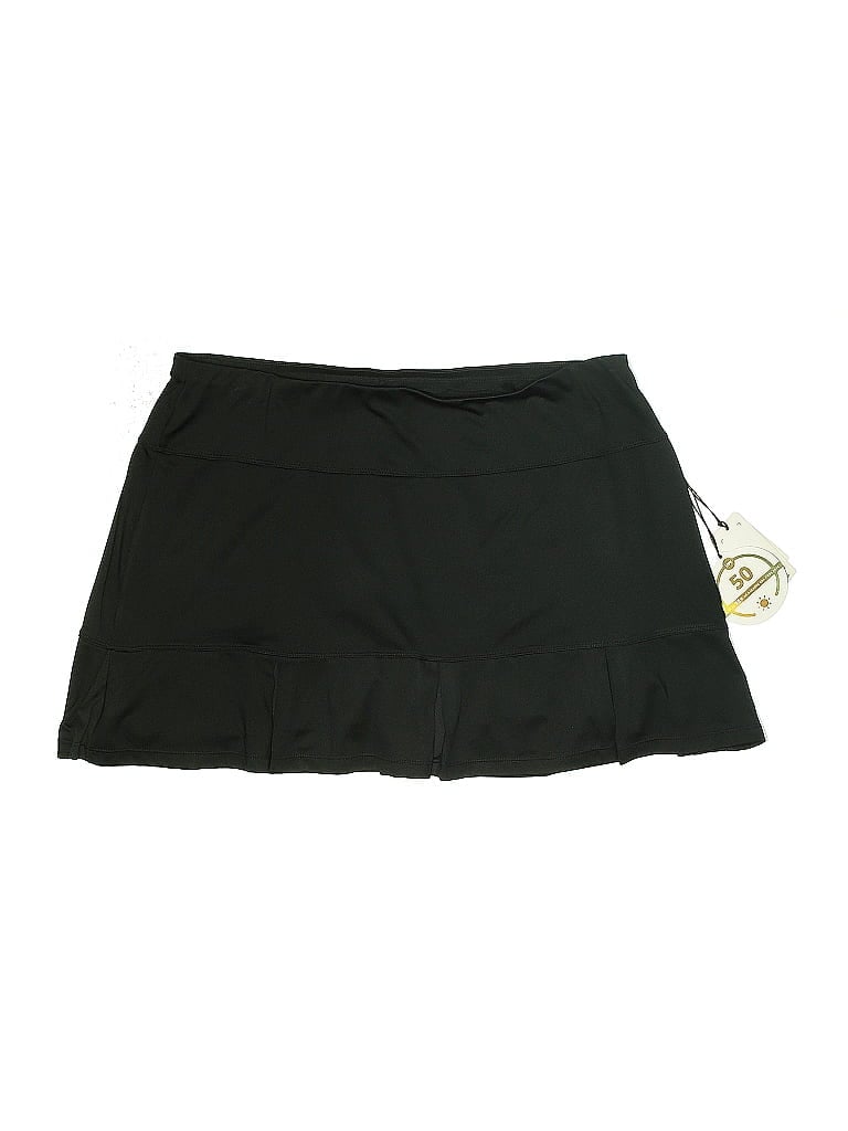 Tail Solid Black Casual Skirt Size XL - photo 1