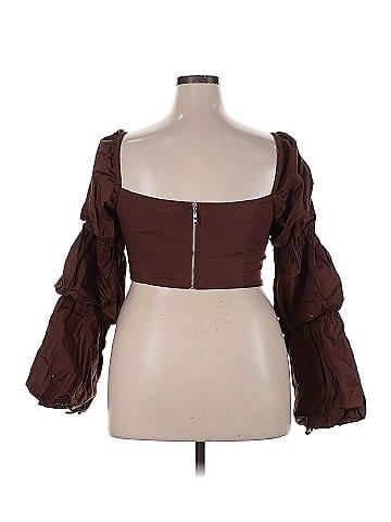 Majorelle 3/4 Sleeve Blouse (view 2)