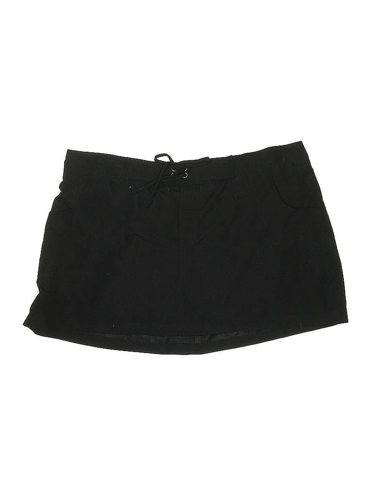 Pre-owned Kona Sol Casual Skirt In Black