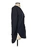 Sandro 100% Polyester Blue 3/4 Sleeve Blouse Size Sm (1) - photo 4