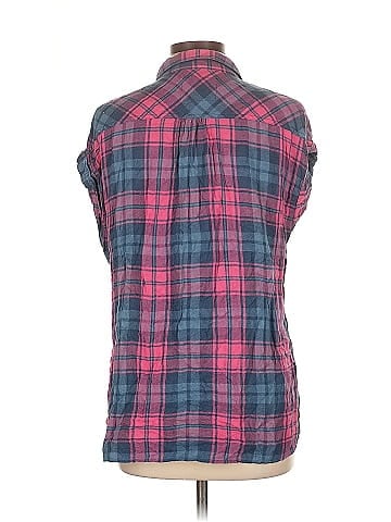 Rails Sleeveless Button-Down Shirt (view 2)