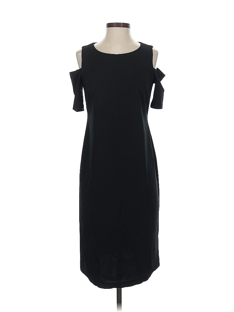 Pre-owned Ab Studio Cocktail Dress In Black