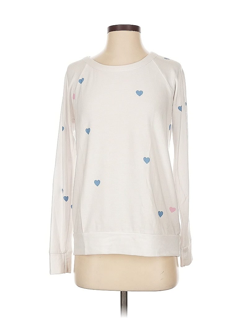 Pre-owned Chaser Sweatshirt In White