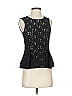 Tibi Black Sleeveless Blouse Size 2 - photo 1