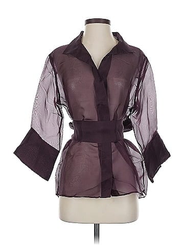 Jarbo 3/4 Sleeve Silk Top (view 1)