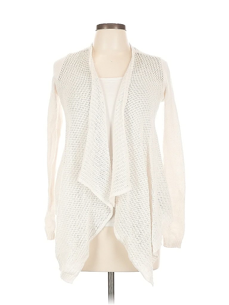 Click to view more detailed imagery on our partner's website Pre-owned Abercrombie Cardigan Sweater In White