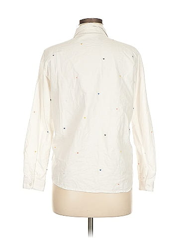 Sézane Long Sleeve Button-Down Shirt (view 2)