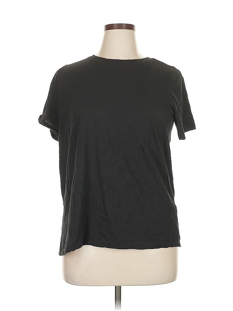 Pre-owned Sonoma Goods For Life Short Sleeve T-shirt In Black