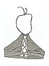 Beach Bunny Solid Gray Swimsuit Top Size M - photo 2