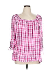 Terra & Sky 3/4 Sleeve Blouse