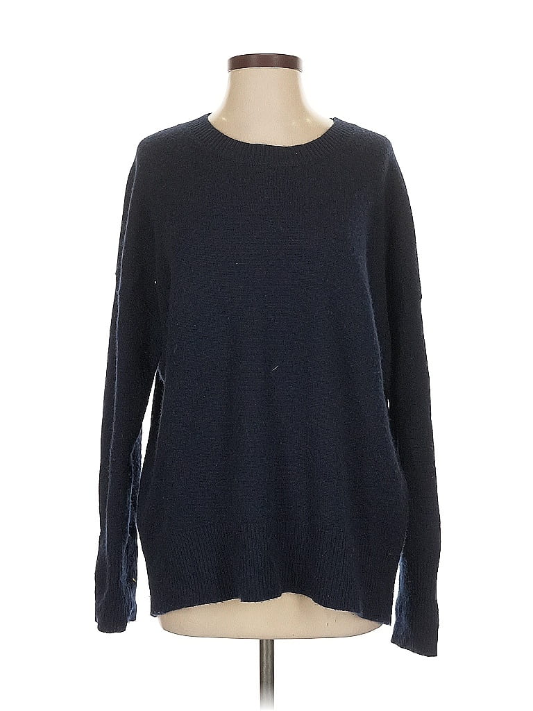 Pre-owned Theory Pullover Sweater In Blue