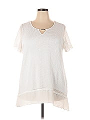 Jm Collection Short Sleeve Top