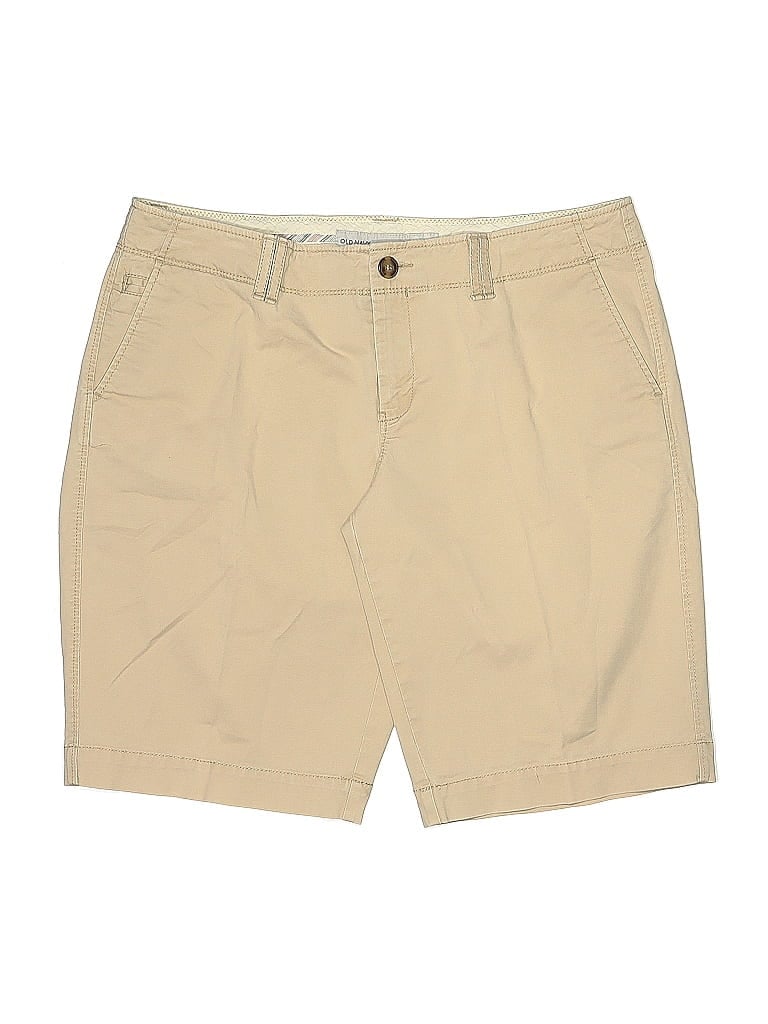 Pre-owned Old Navy Khaki Shorts In Brown