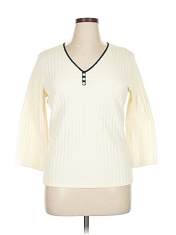 Jones New York Collection 3/4 Sleeve Top (view 1)