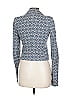 Patrizia Pepe Print Blue Blazer Size EU 42 / US 12 - photo 2