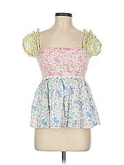 Love Shack Fancy Short Sleeve Top