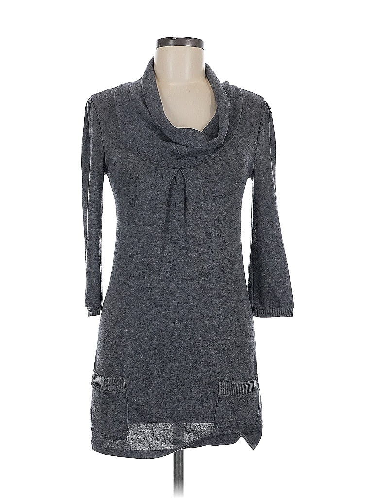 Pre-owned Ambiance Apparel Casual Dress In Gray