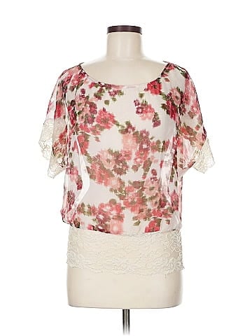 Wet Seal Short Sleeve Blouse (view 1)