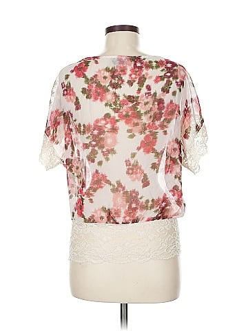 Wet Seal Short Sleeve Blouse (view 2)