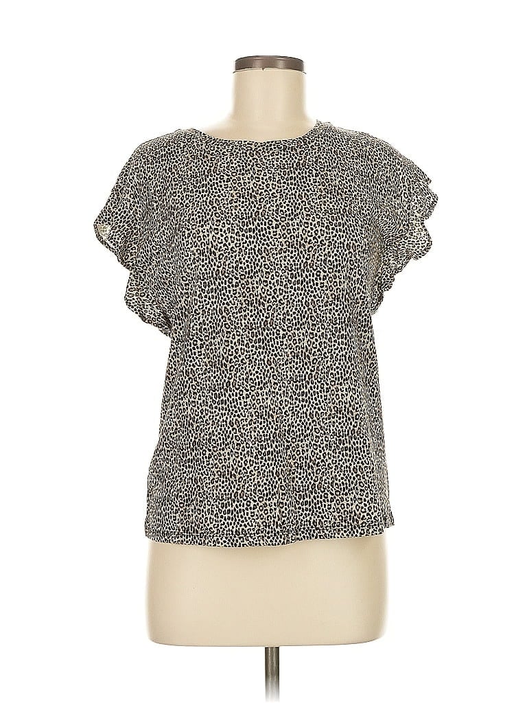 MICHAEL MICHAEL KORS Pre-owned Short Sleeve Blouse In White