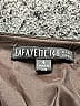 Lafayette 148 New York 100% Acetate Black Brown Sleeveless Top Size 6 - photo 3