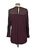 Daniel Rainn Burgundy Purple Long Sleeve Blouse Size XXL - photo 2