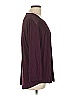 Daniel Rainn Burgundy Purple Long Sleeve Blouse Size XXL - photo 3