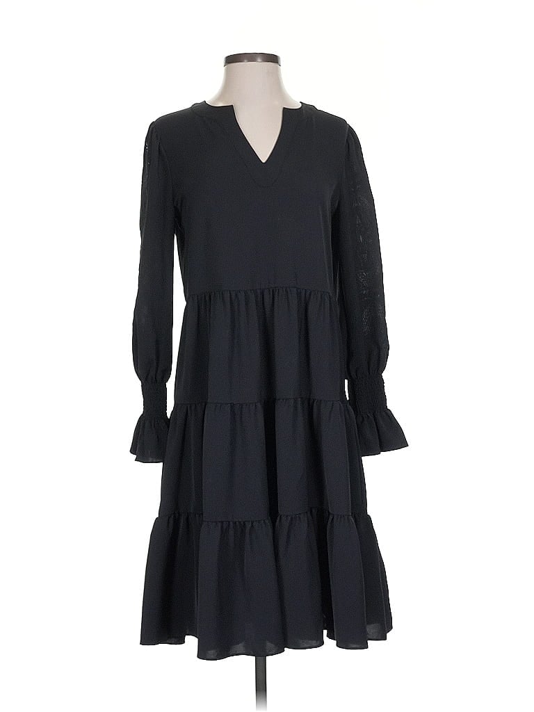 Pre-owned Chico's Casual Dress In Black