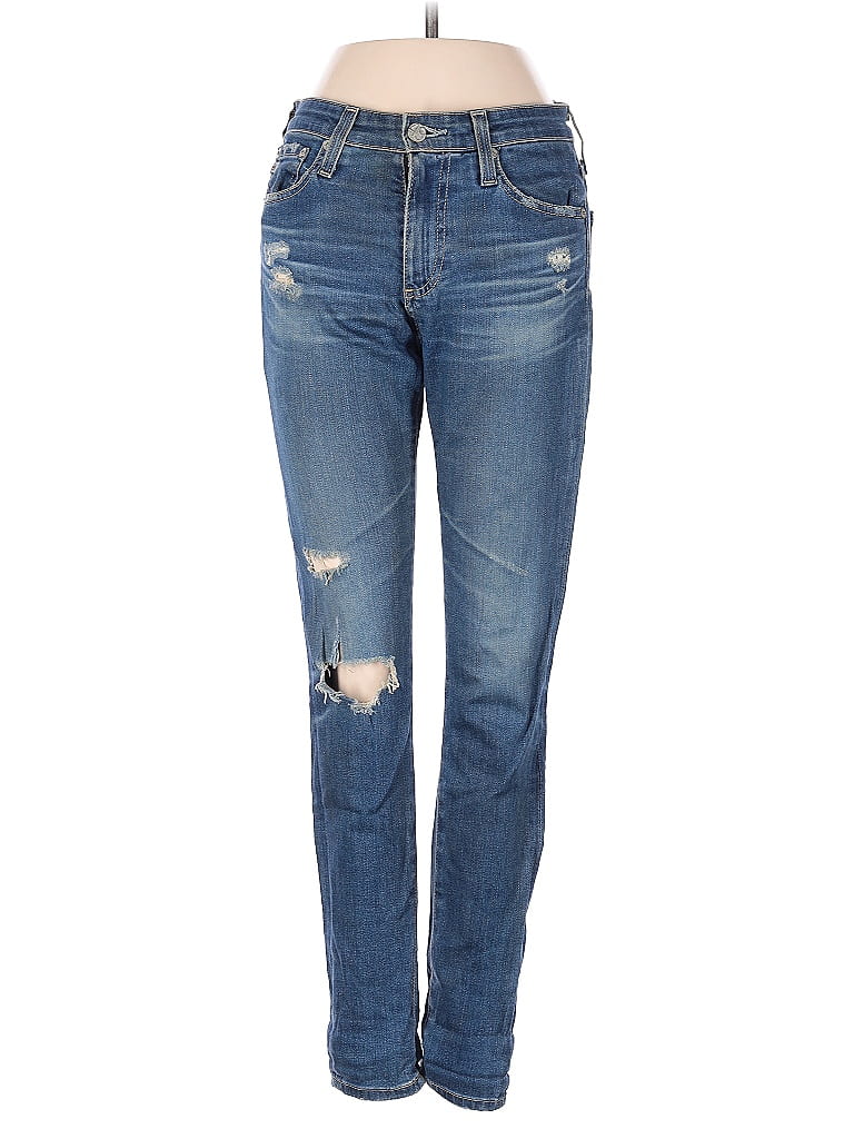 Pre-owned Adriano Goldschmied Jeans In Blue