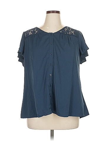Agnes Orinda Short Sleeve Blouse (view 1)