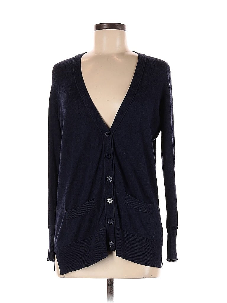 Joseph A. Blue Cardigan Size M - photo 1