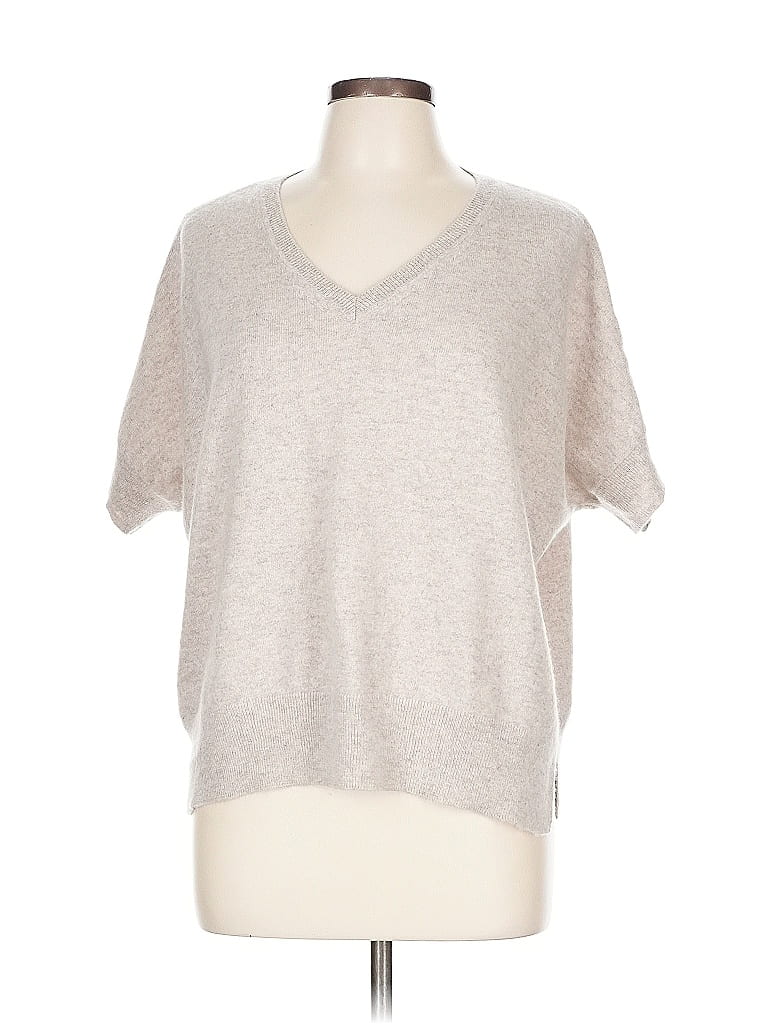 Jason Wu 100% Cashmere Gray Cashmere Pullover Sweater Size L - 75% off ...