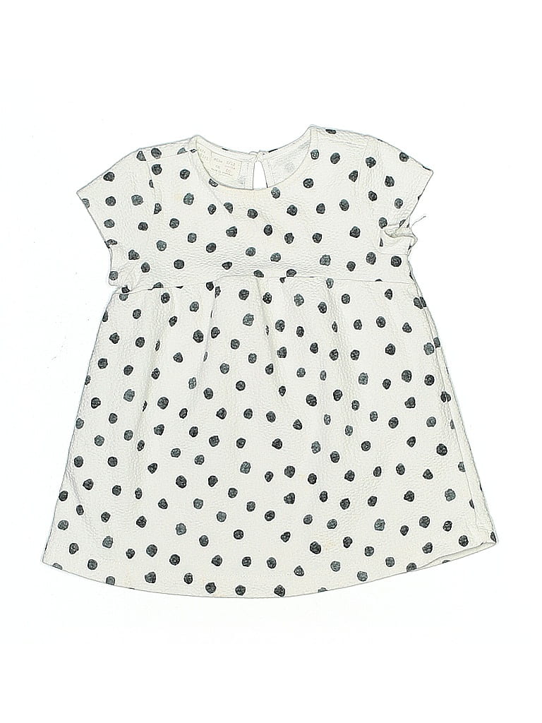 Pre-owned Zara Baby Babies' Dress In White
