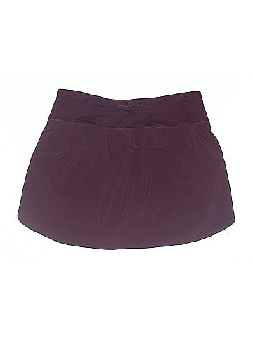 Outdoor Voices Burgundy Casual Skirt Size M