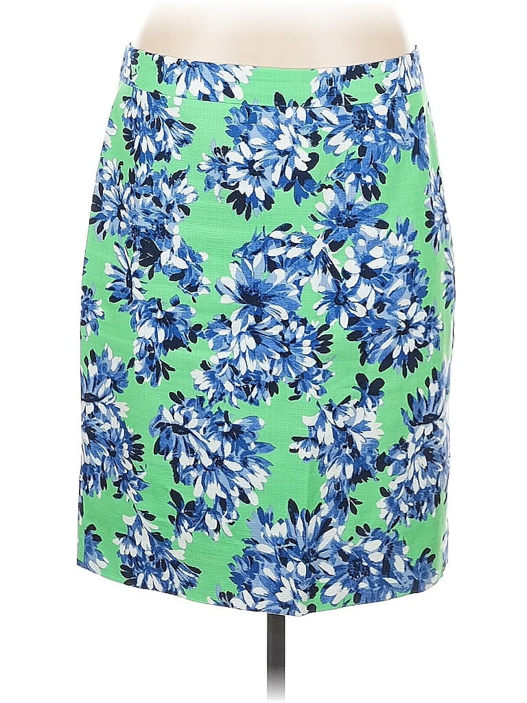 Pre-owned J.crew Factory Store Casual Skirt In Green