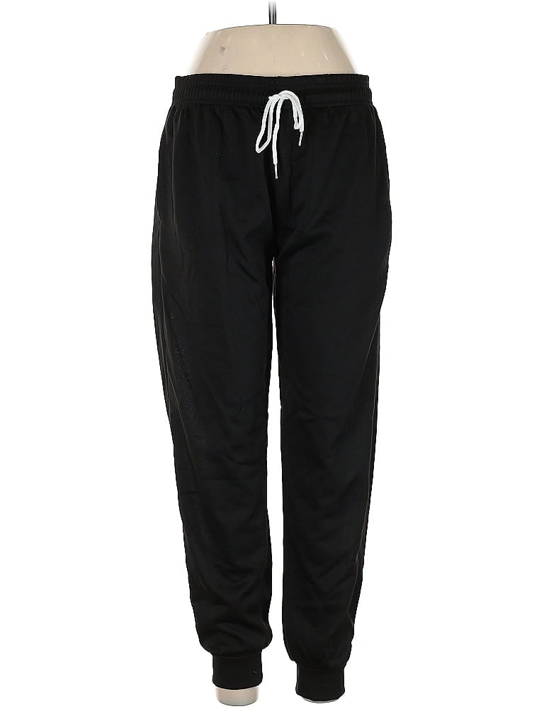 Pre-owned Assorted Brands Track Pants In Black