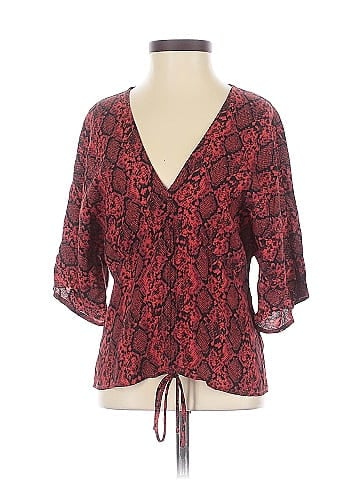 Blue Life 3/4 Sleeve Blouse (view 1)