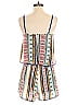 Design Lab Lord & Taylor 100% Polyester Stripes Ivory Blue Romper Size S - photo 2