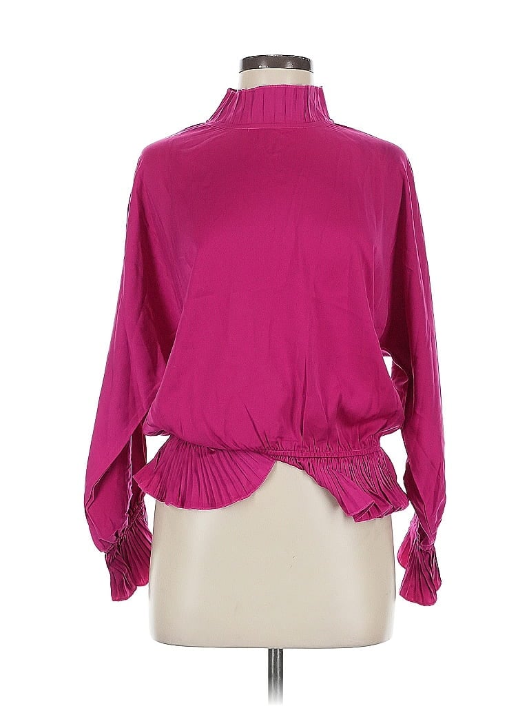 Click to view more detailed imagery on our partner's website Pre-owned Strut & Bolt Long Sleeve Blouse In Pink