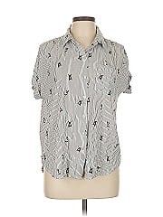 Jane And Delancey Short Sleeve Button Down Shirt