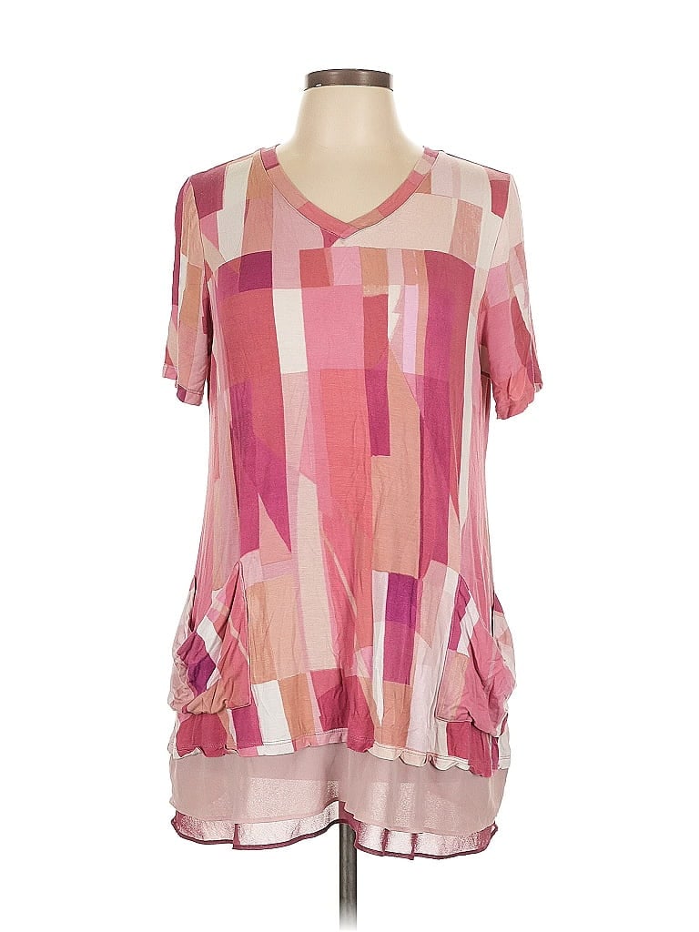 Pre-owned Logo By Lori Goldstein Casual Dress In Pink