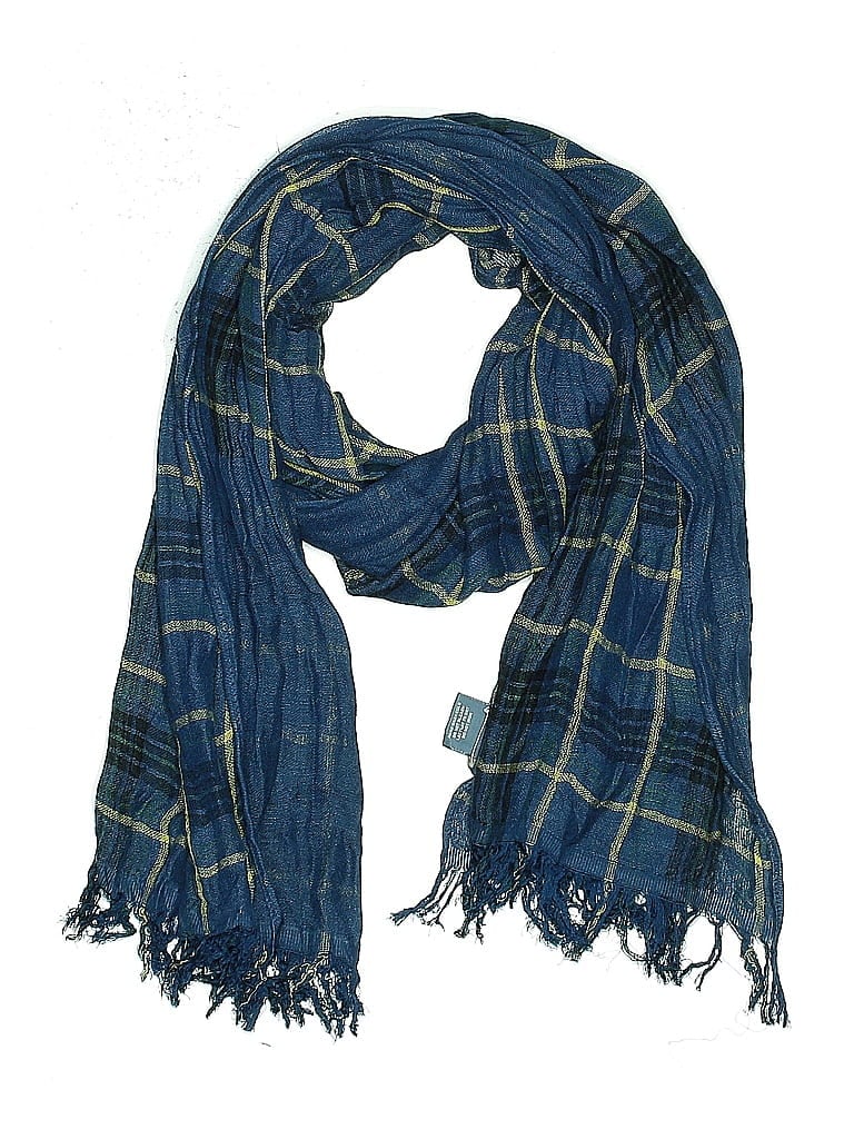 Pre-owned Bass Scarf In Blue