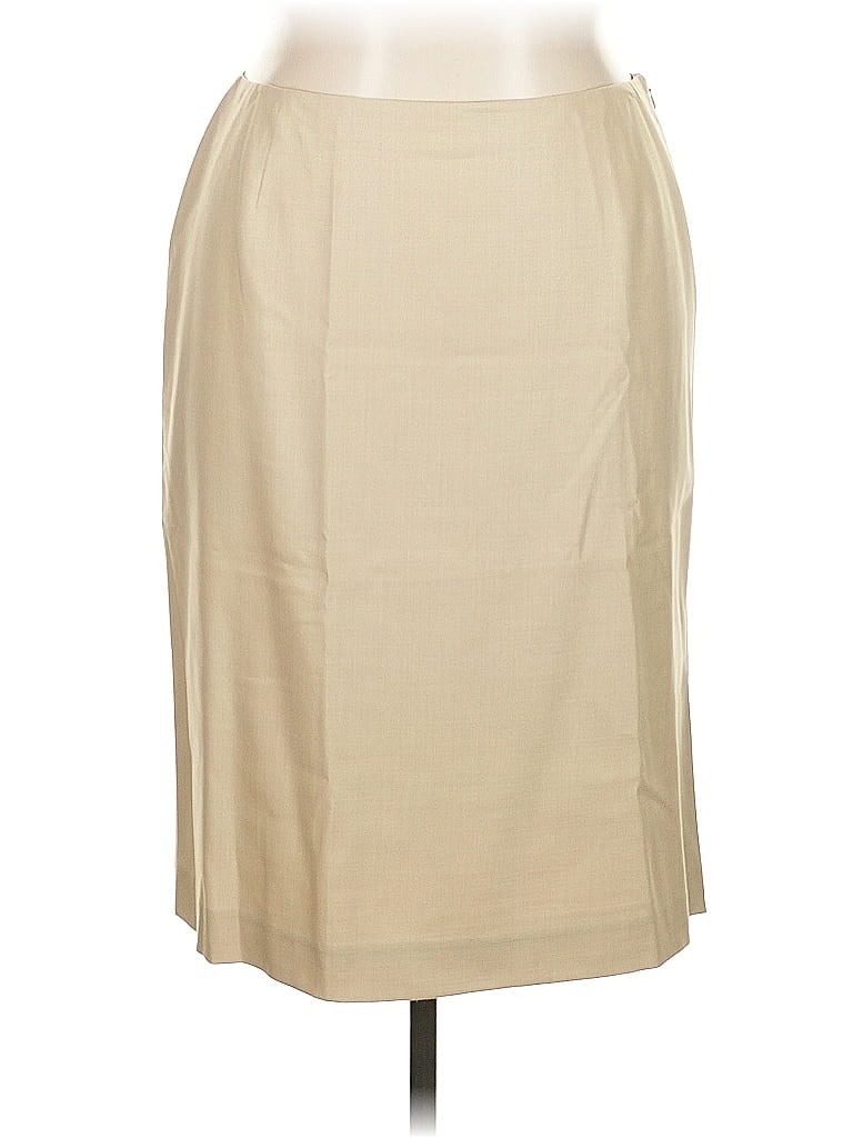 Click to view more detailed imagery on our partner's website Pre-owned Lafayette 148 Formal Skirt In Brown