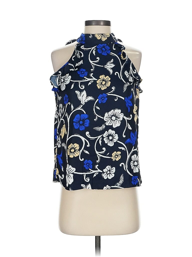 ANN TAYLOR Pre-owned Sleeveless Blouse In Blue