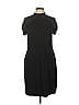 AB Studio Solid Black Casual Dress Size L - photo 1