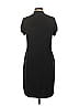 AB Studio Solid Black Casual Dress Size L - photo 2
