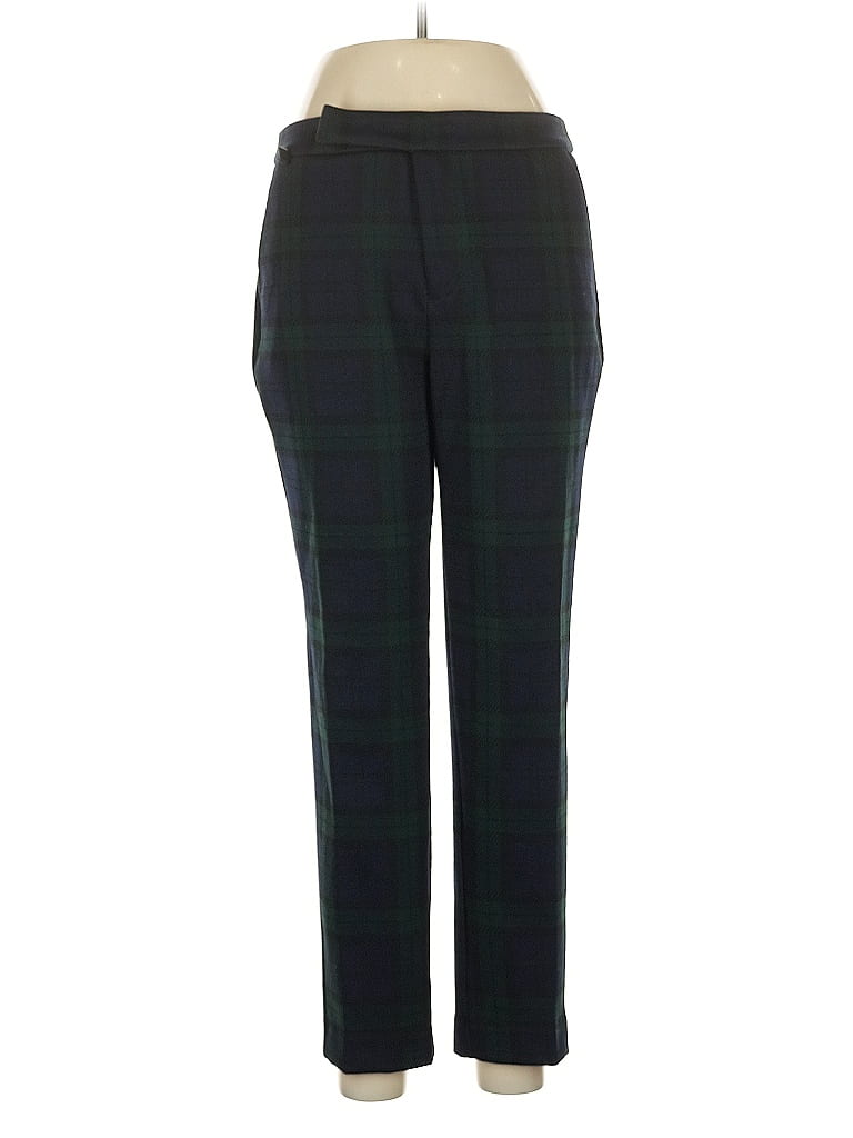 Ralph by Ralph Lauren Plaid Green Dress Pants Size M - photo 1