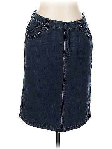 Liz Claiborne Denim Skirt (view 1)