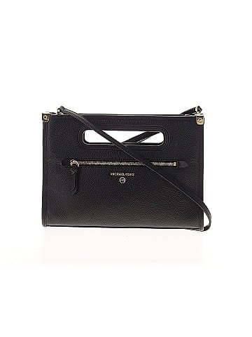 MICHAEL Michael Kors Leather Satchel (view 1)