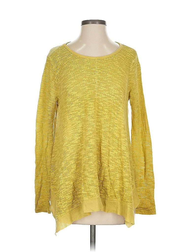 Pre-owned Easel Long Sleeve T-shirt In Yellow